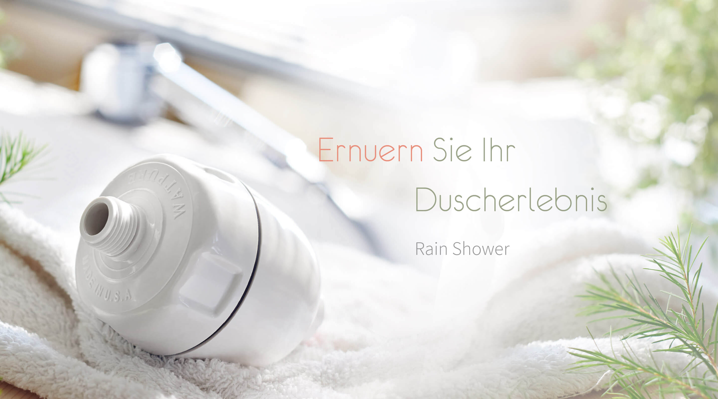 Refresh Your Shower Experience. WATPURE Rain Shower