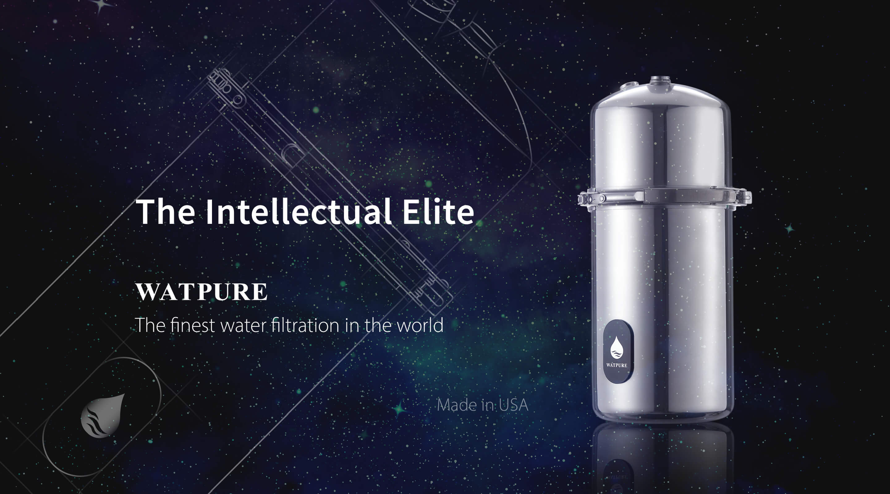 The Intellectual Elite. WATPURE Filtration Systems, W660, Made in USA