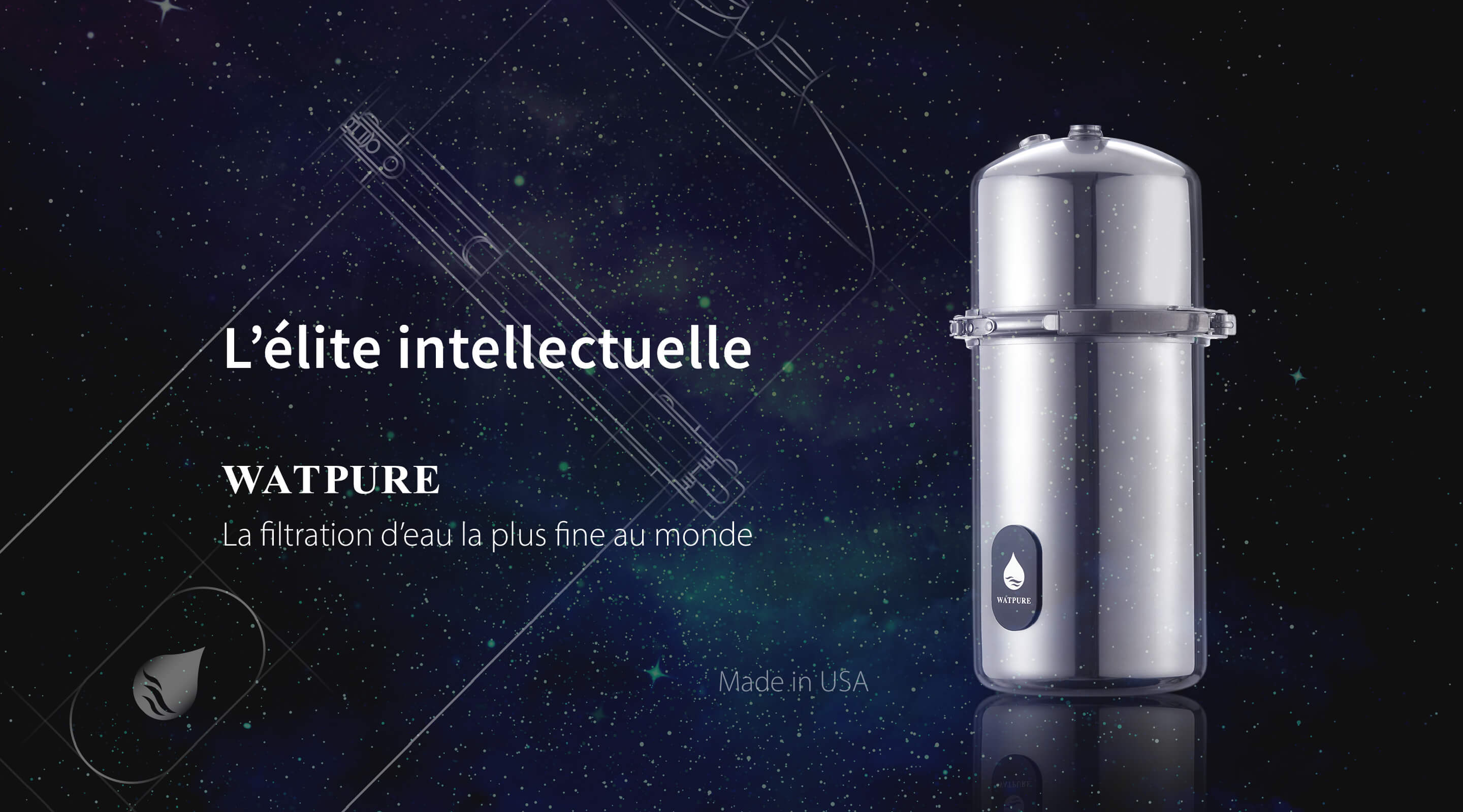 The Intellectual Elite. WATPURE Filtration Systems, W660, Made in USA