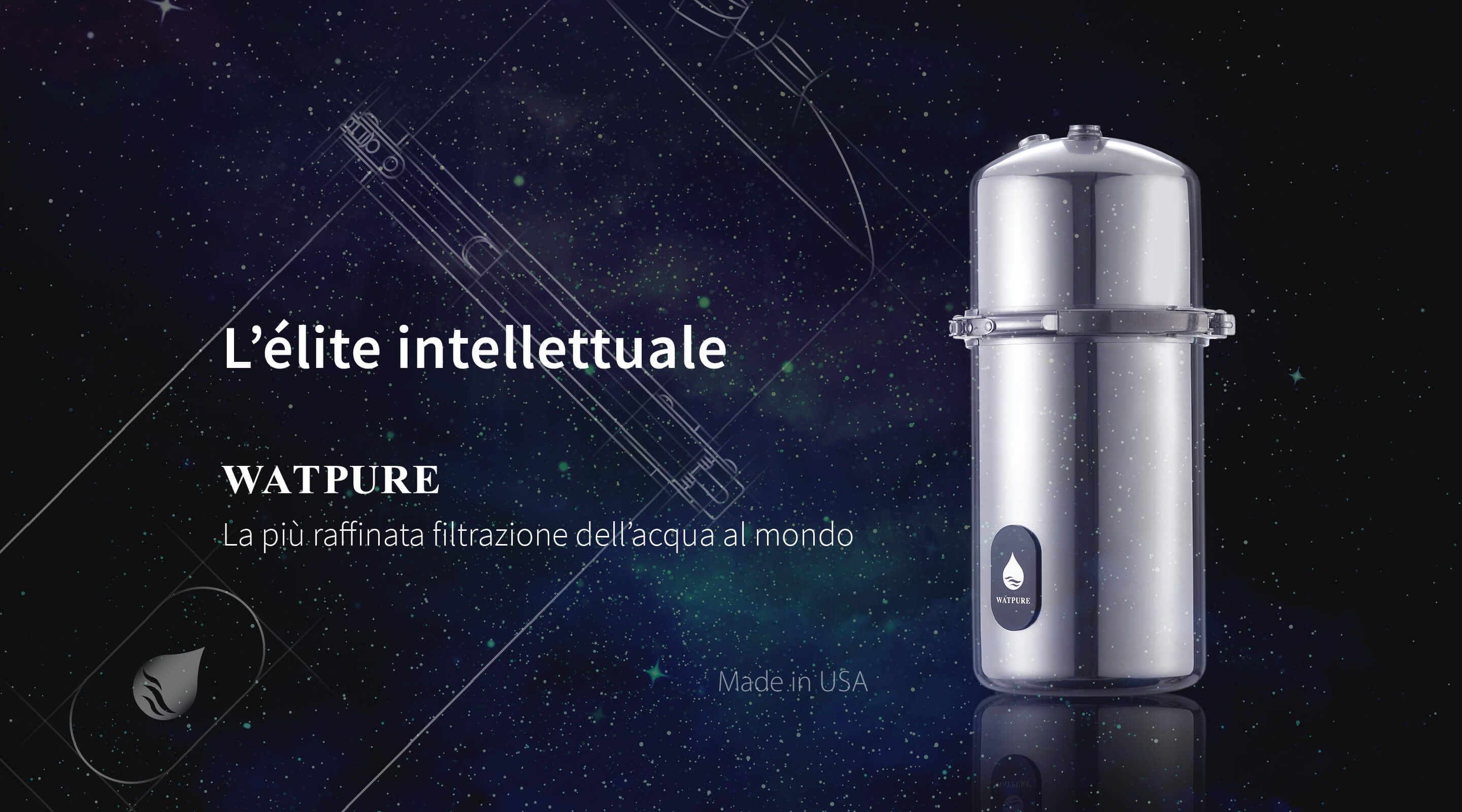 The Intellectual Elite. WATPURE Filtration Systems, W660, Made in USA